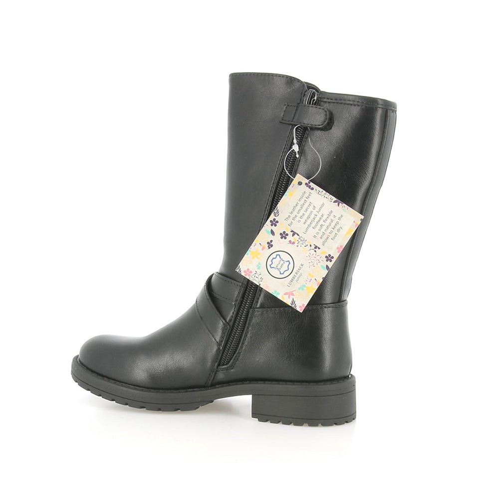 Stivaletto Lumberjack Bambina - Nero