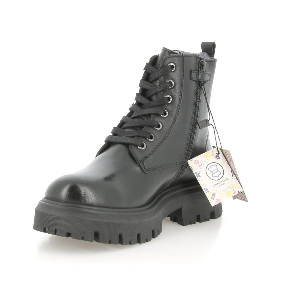 Anfibi Bambino Stivaletti Stringati Lumberjack Bimba SGE6704-001