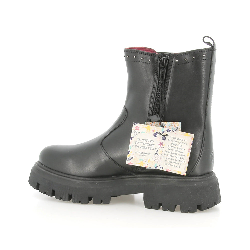 Stivaletto Lumberjack Bambina - Nero