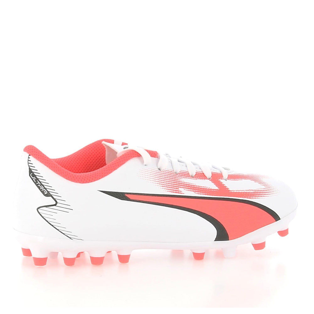 Scarpa Calcio Puma Ultra Play Mg jr Bambino - Bianco