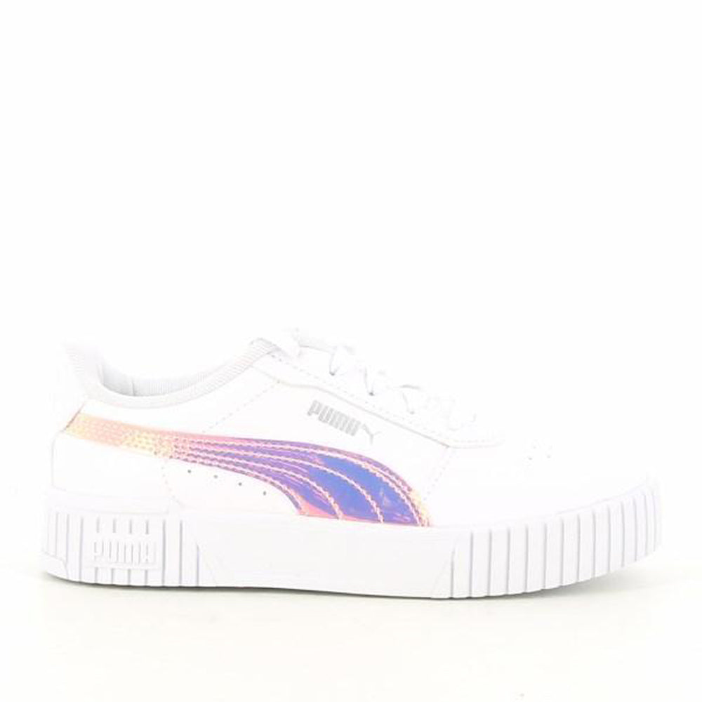 Sneakers Puma Carina 2.0 Holo ps Bambina - Bianco