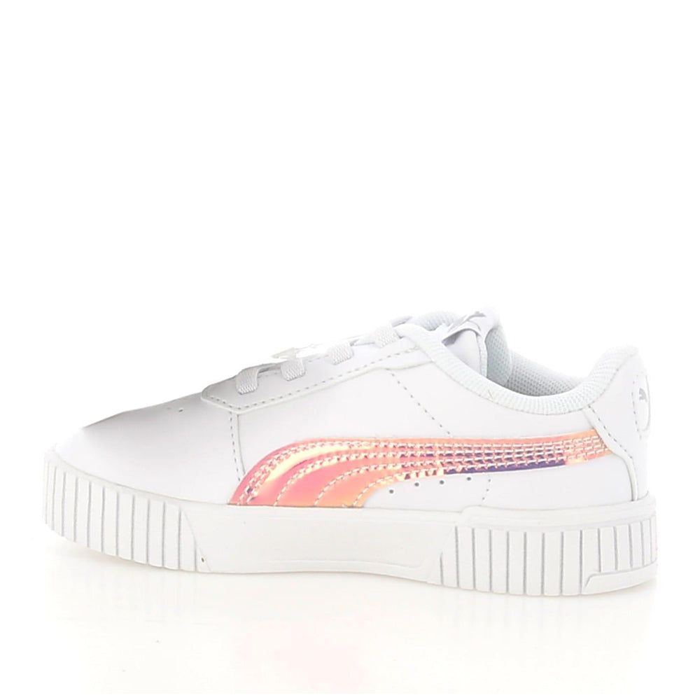 Sneakers Puma Carina 2.0 Holo Ac Inf Bambina - Bianco