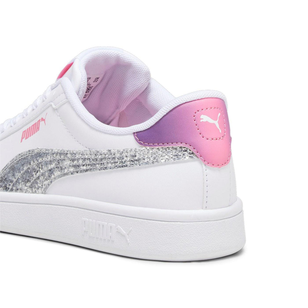 Sneakers Puma Smash 3.0 L Star Glo jr Ragazza - Bianco