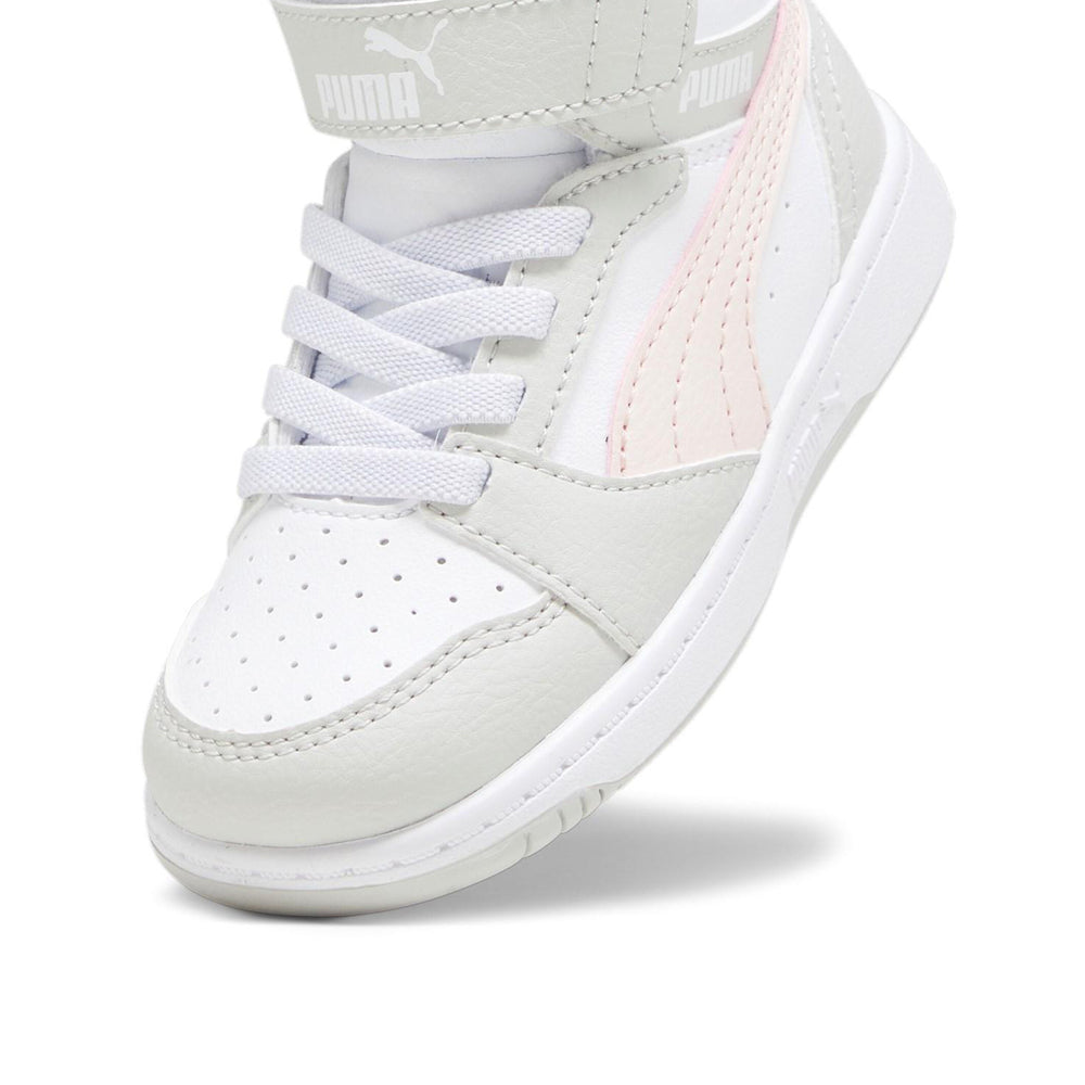 Sneakers Puma Rebound V6 Mid Bimbo - Bianco