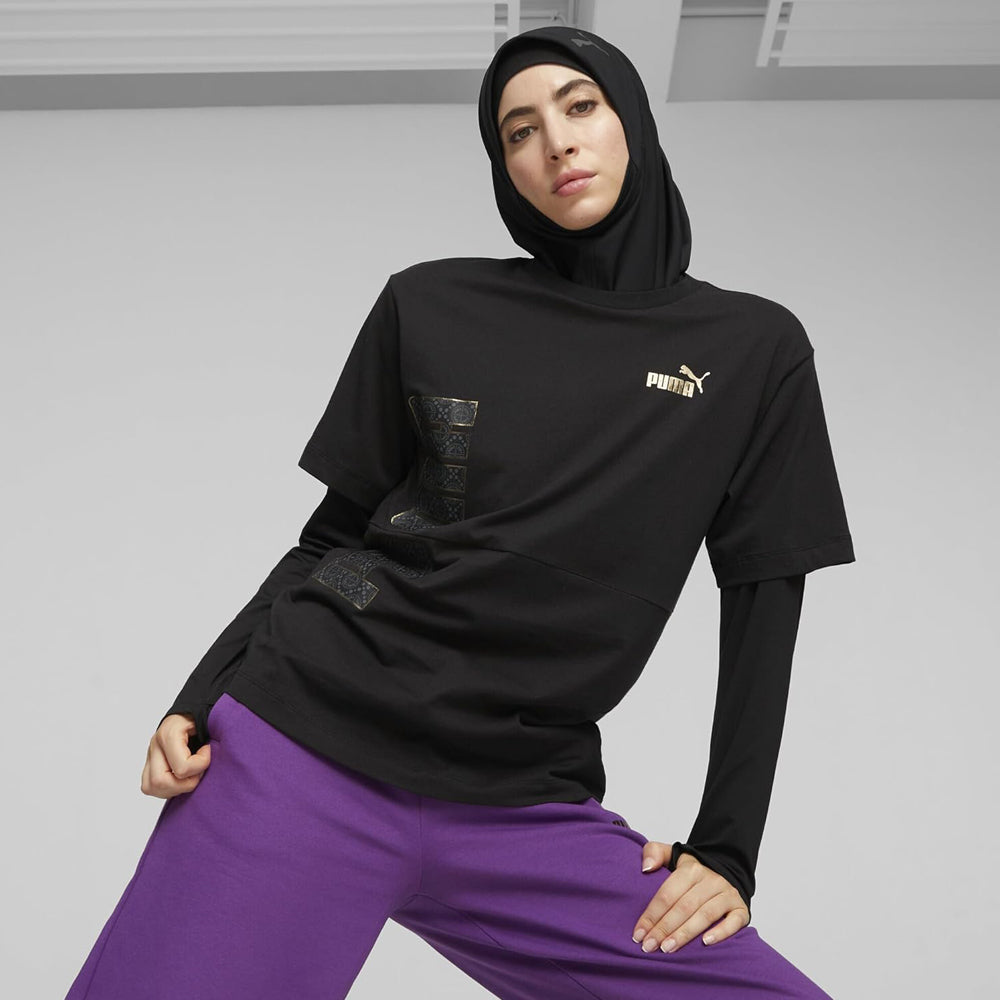 T-Shirt Puma Donna - Nero