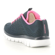 Sneakers Skechers Get Connected Donna - Blu