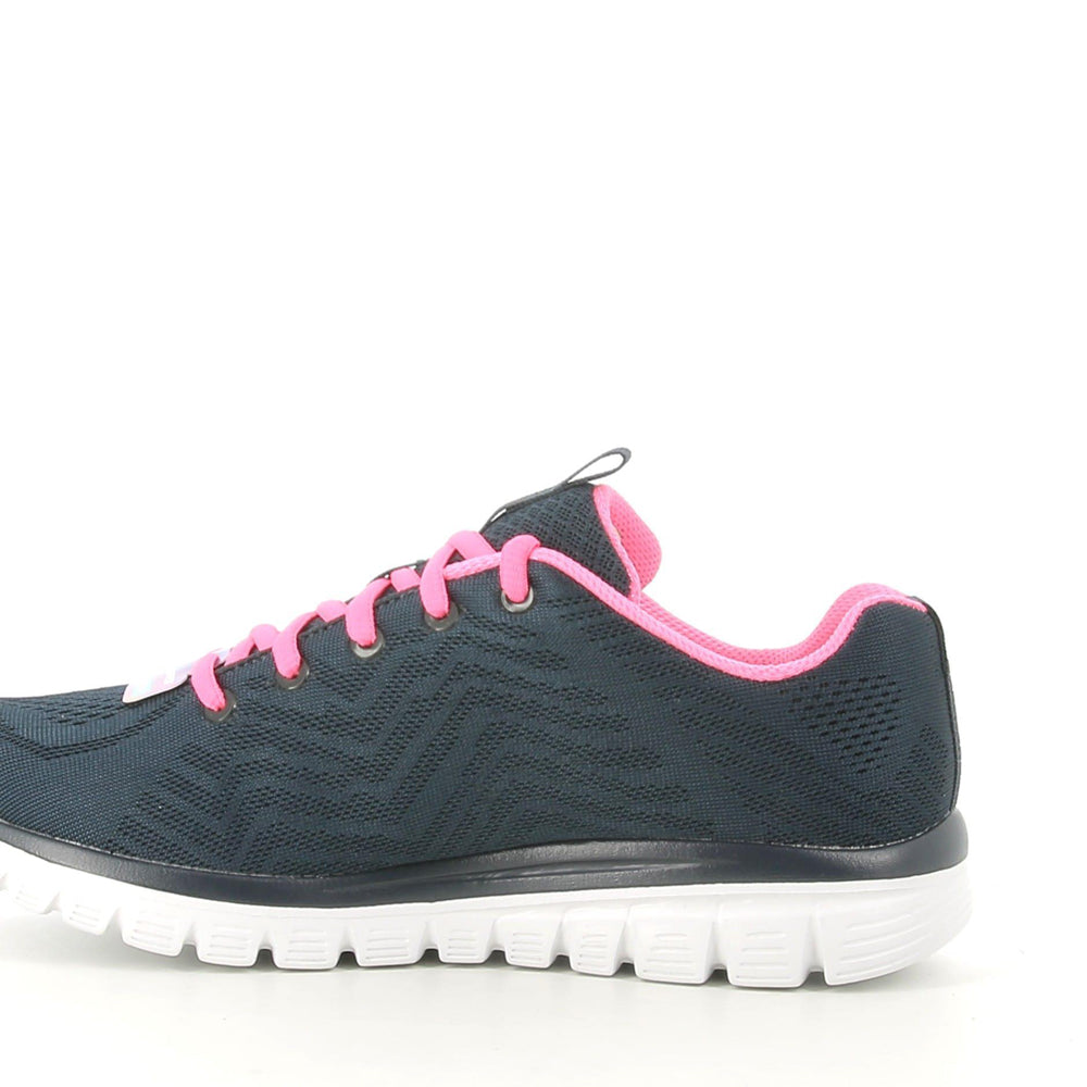 Sneakers Skechers Get Connected Donna - Blu