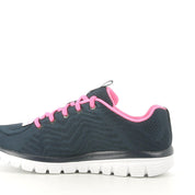 Sneakers Skechers Get Connected Donna - Blu