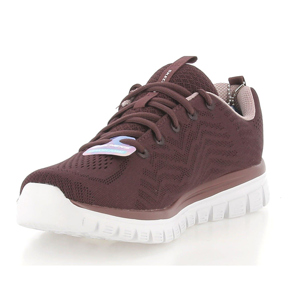 Sneakers Skechers Get Connected Donna - Rosso