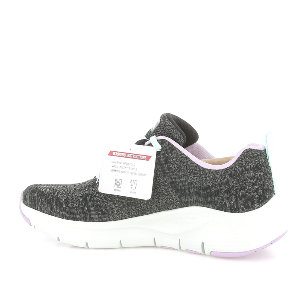 Scarpa Running Skechers Skechers Arch Fit – Comfy Wave Donna - Nero