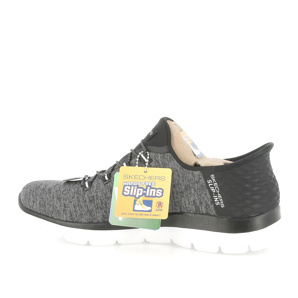 Scarpa Running Skechers Summits - Dazzling Haze Donna - Nero