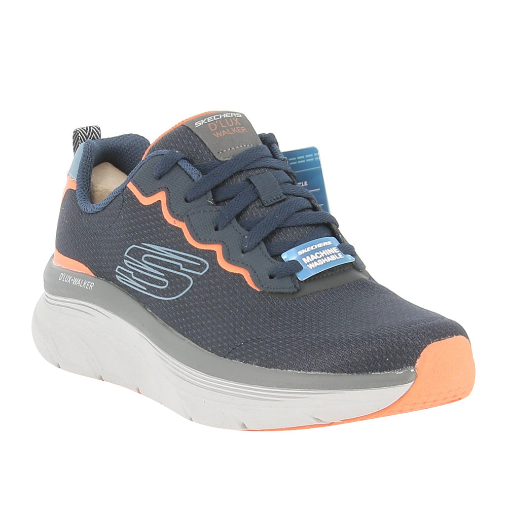 Scarpa Running Skechers D'lux Walker - Scrambler Uomo - Blu