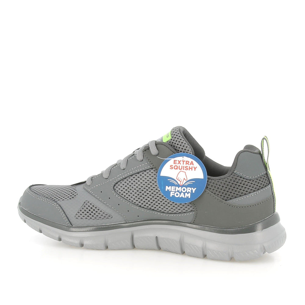 Scarpa Running Skechers Syntac Uomo - Grigio