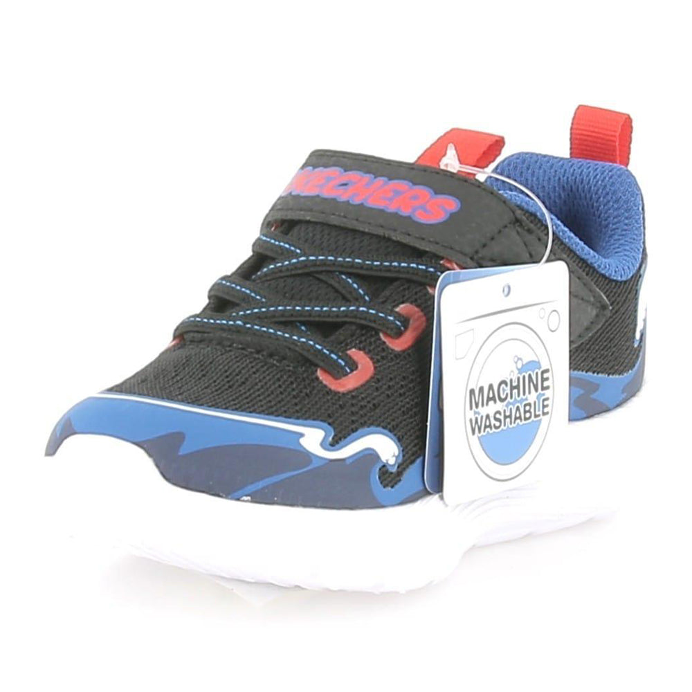 Sneakers Skechers Shark Wave Bimbo - Nero