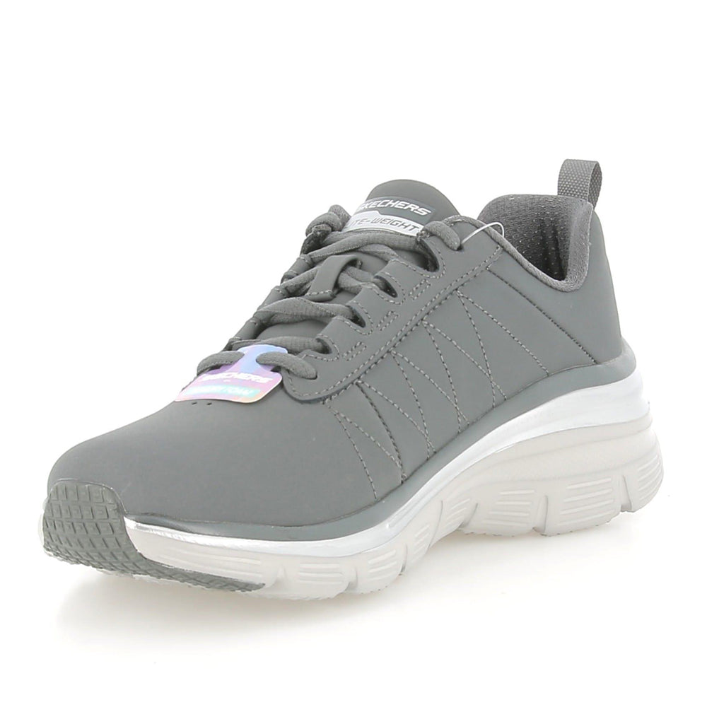 Sneakers Skechers True Feels Donna - Grigio