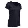 t shirt under armour donna nero 2291634