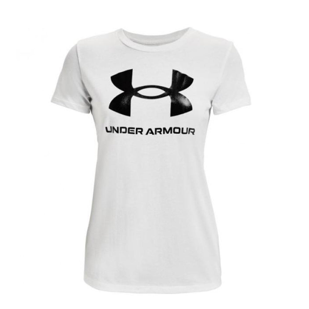 T-Shirt Under Armour Donna - Bianco