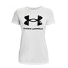 t shirt under armour donna bianco 1814426