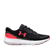 Scarpa Running Under Armour Bgs Surge 3 Print Donna - Nero