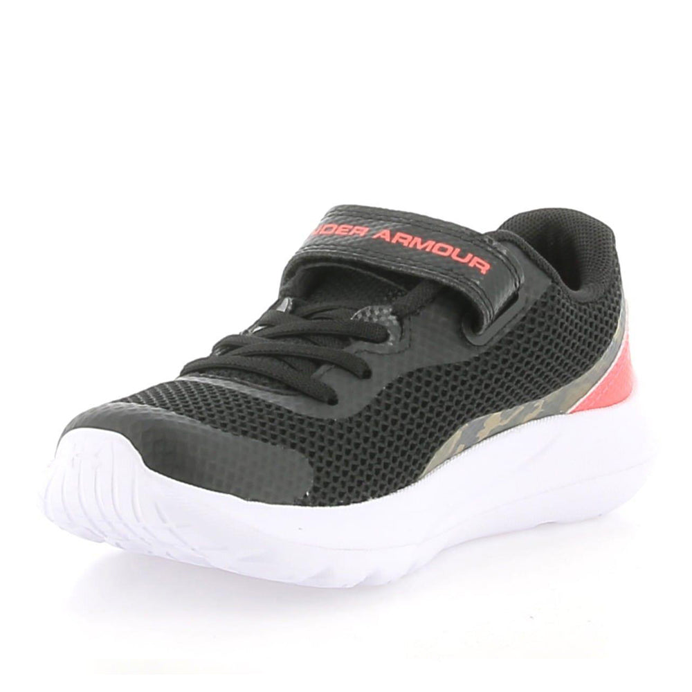 Scarpa Running Under Armour Bps Surge 3 Print ac Bambina - Nero