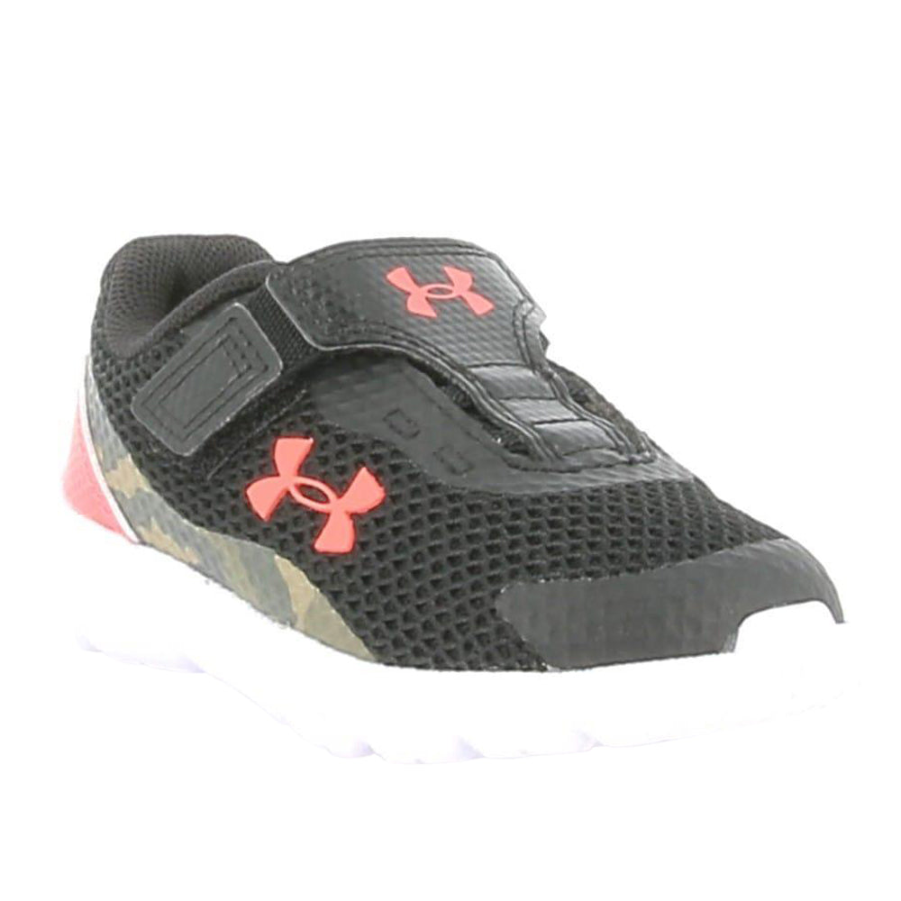 Scarpa Running Under Armour Binf Surge 3 Print ac Bambino - Nero