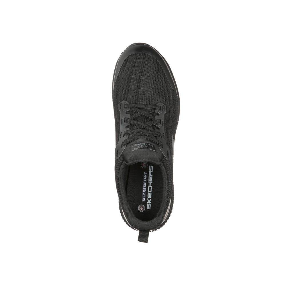 Scarpa Antinfortunio Skechers Work: Squad Sr - Myton Uomo - Nero