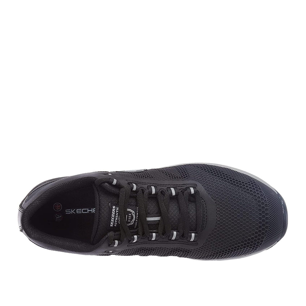 Scarpa Antinfortunio Skechers Work: Bulklin - Bragoo Uomo - Nero