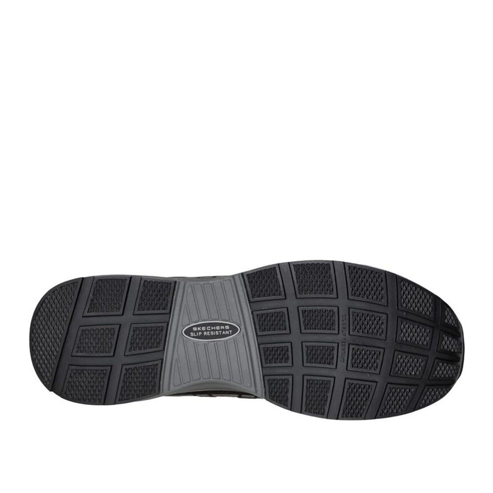 Scarpa Antinfortunio Skechers Malad Ii Comp Toe Uomo - Nero