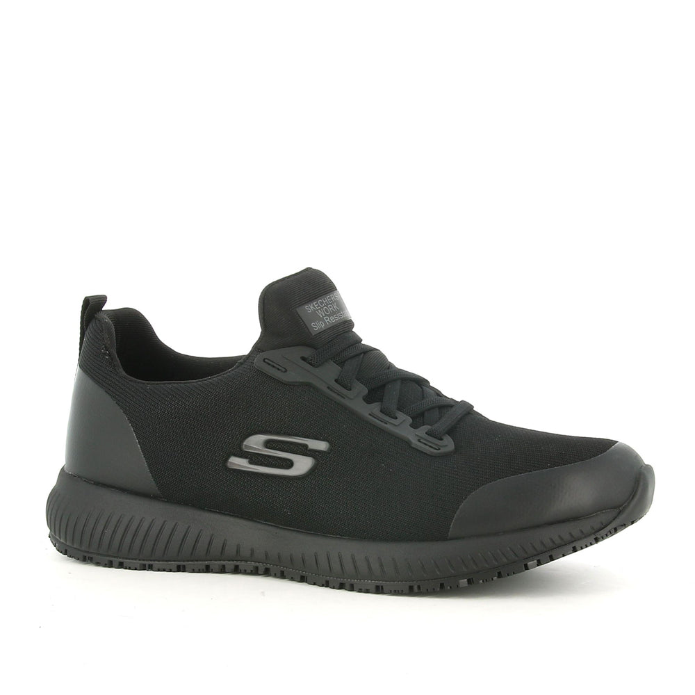 Scarpa Antinfortunio Skechers Squad sr Donna - Nero