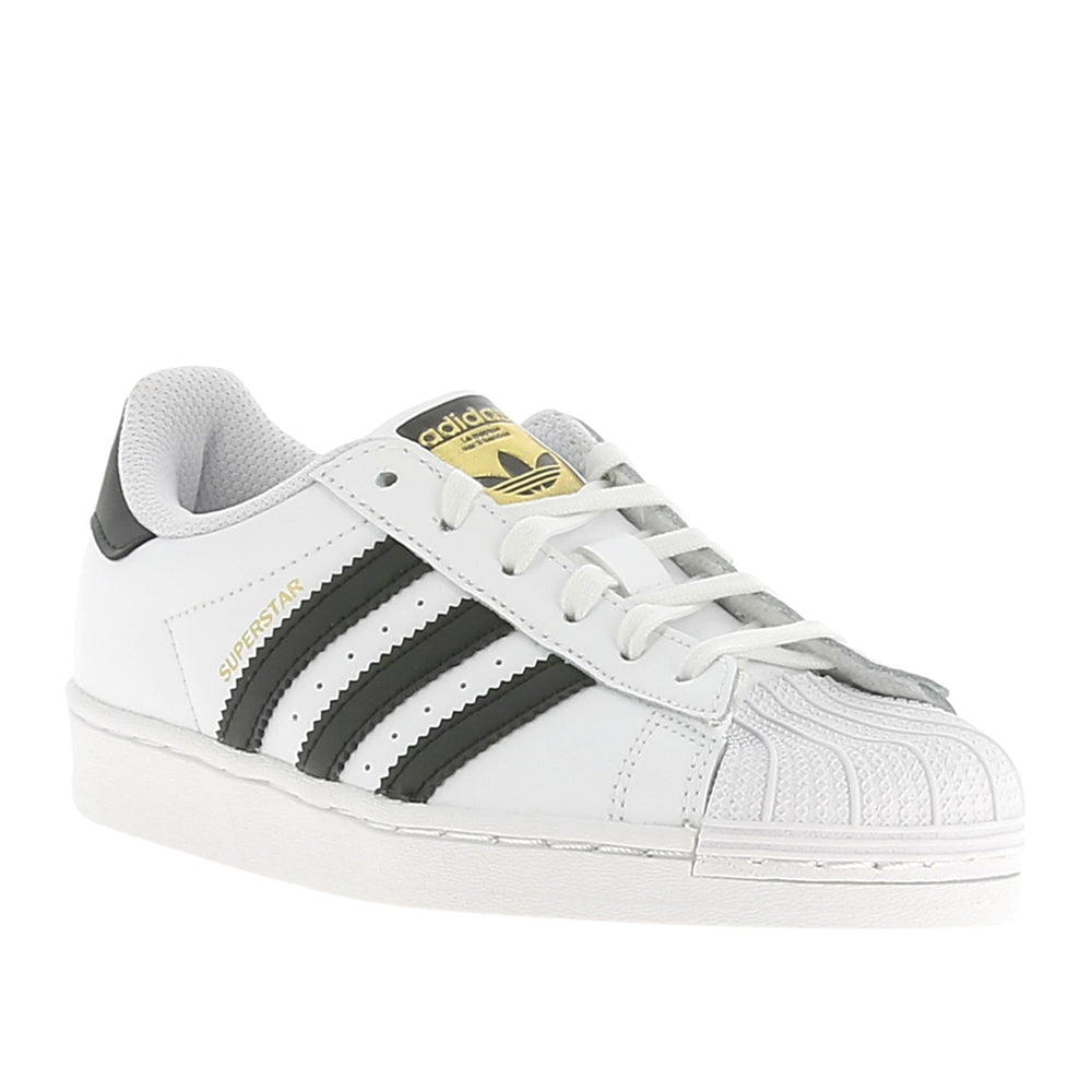 Sneakers Adidas Superstar C Unisex Bambino - Bianco