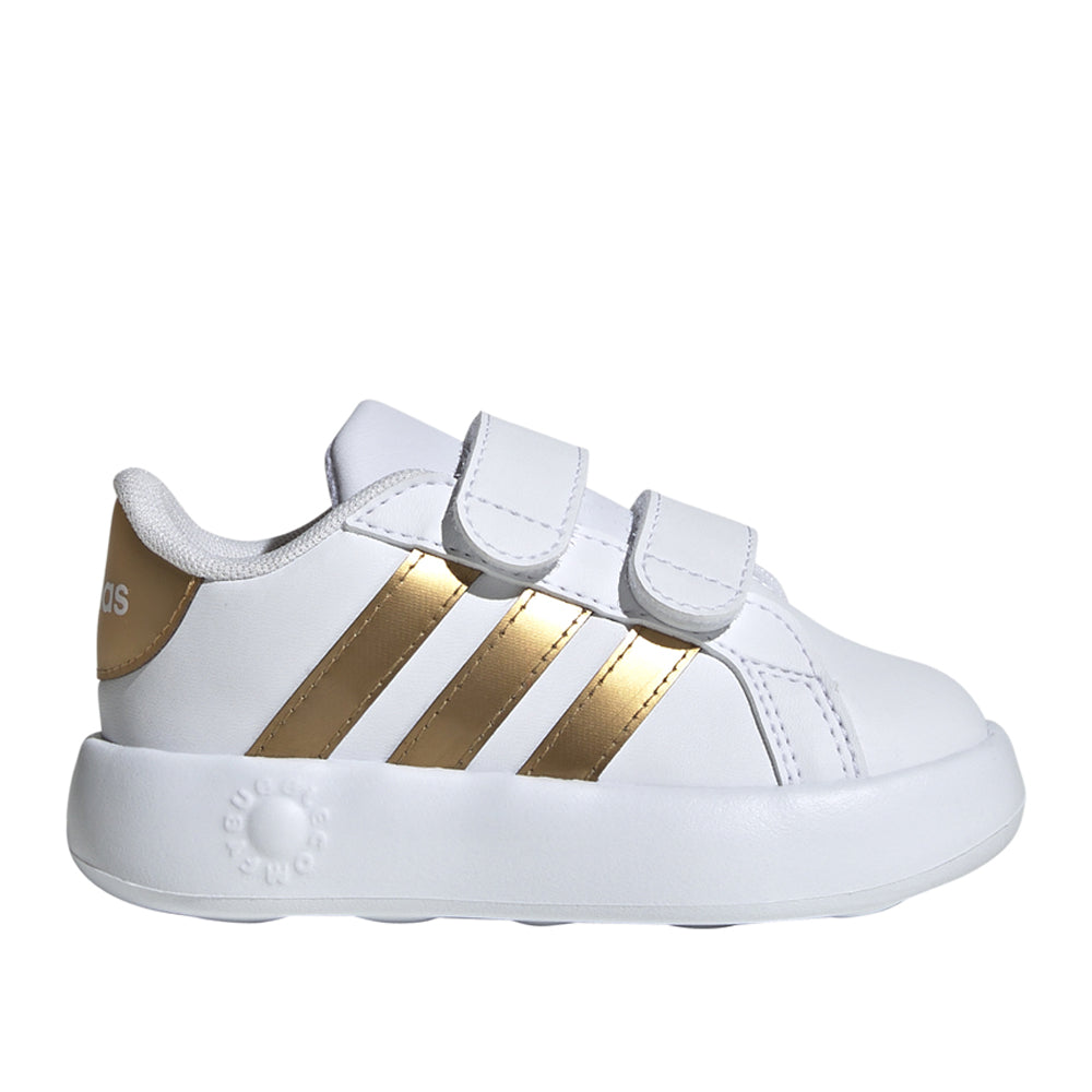 Scarpa Running Adidas Grand Court 2.0 cf Unisex Bimbo - Bianco