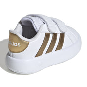 Scarpa Running Adidas Grand Court 2.0 cf Unisex Bimbo - Bianco