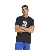 T-Shirt Adidas Uomo - Nero