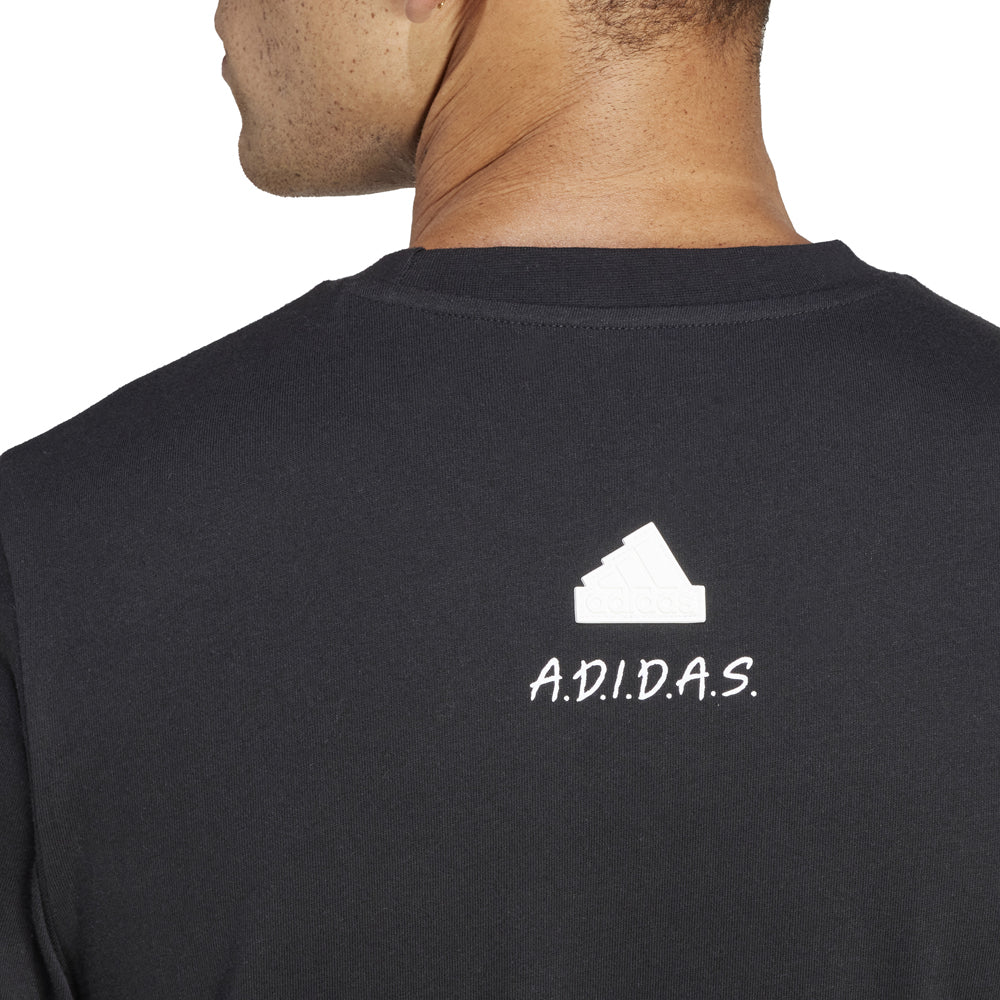 T-Shirt Adidas Uomo - Nero