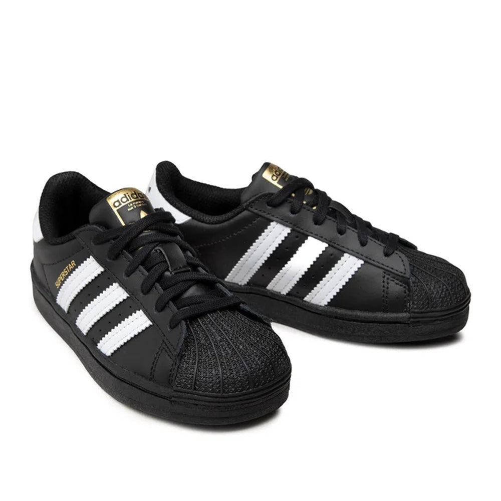 Sneakers Adidas Originals Superstar C Unisex Bambino - Nero