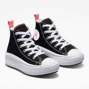 Sneakers Converse Ctas Move hi Bambina - Nero