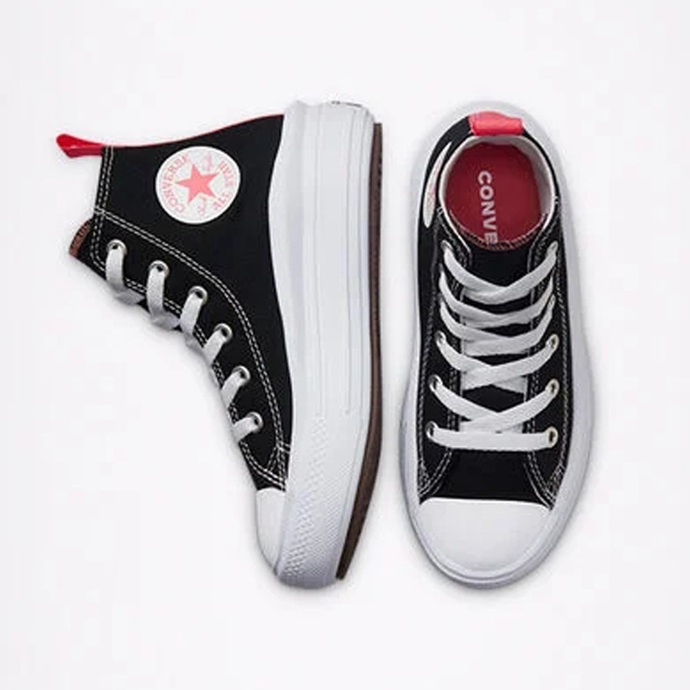 Sneakers Converse Ctas Move hi Bambina - Nero