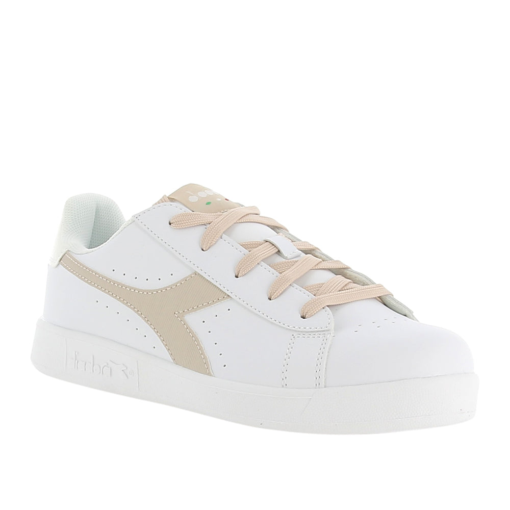 Sneakers Diadora Game P Gs Girl Ragazza - Bianco