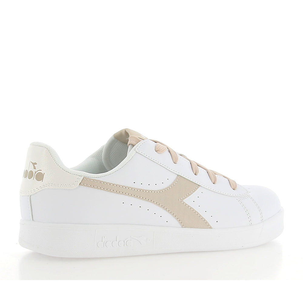 Sneakers Diadora Game P Gs Girl Ragazza - Bianco