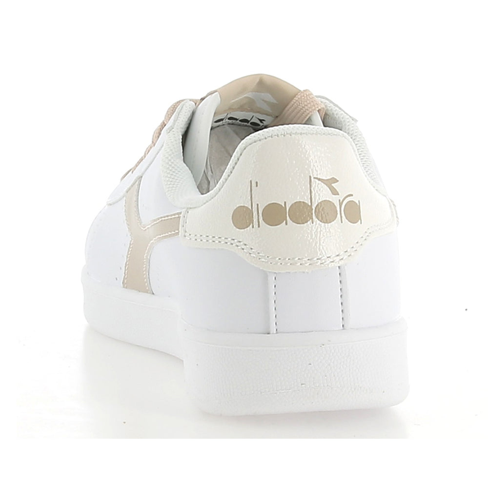 Sneakers Diadora Game P Gs Girl Ragazza - Bianco