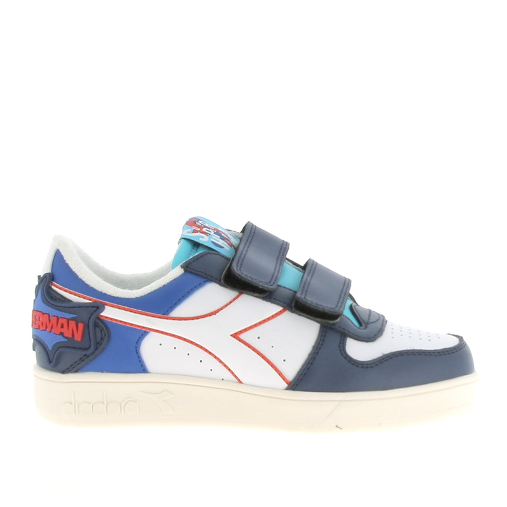 Sneakers Diadora Magik Superman Low ps Bambino - Blu