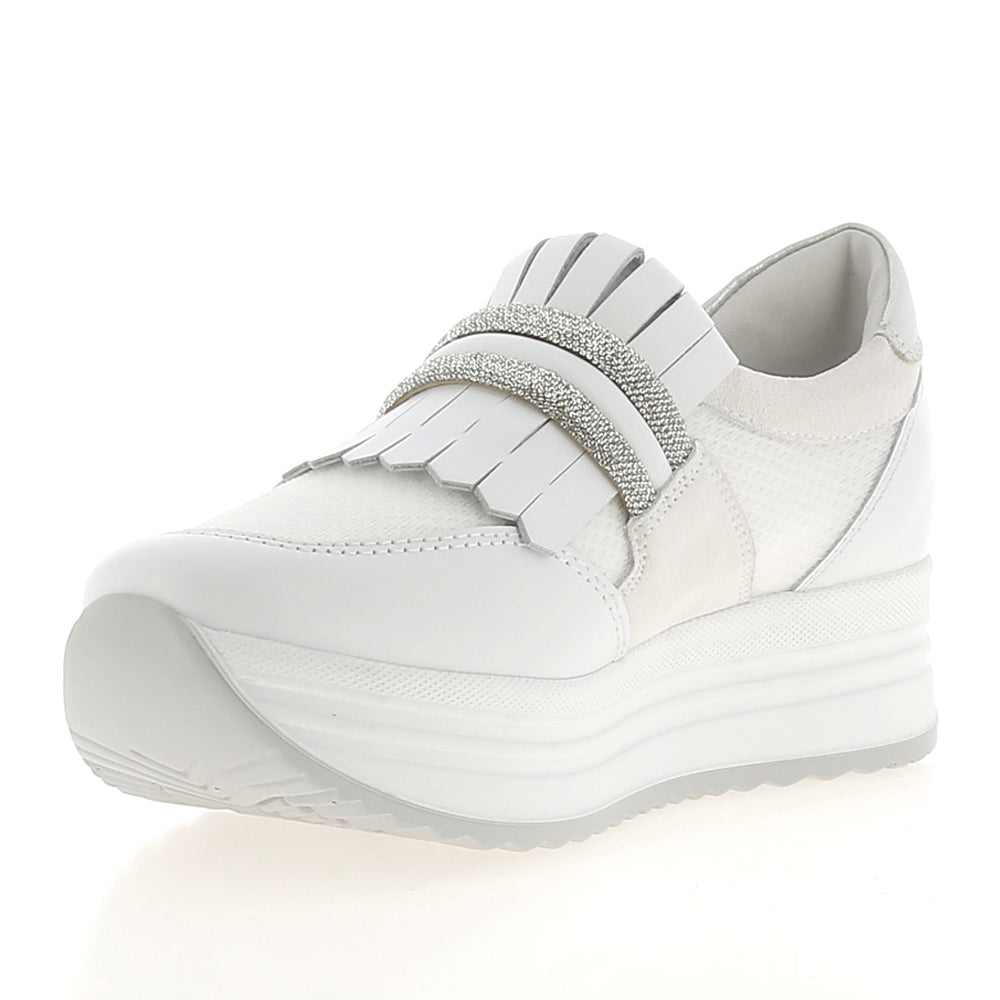 Slipon NeroGiardini Donna - Bianco