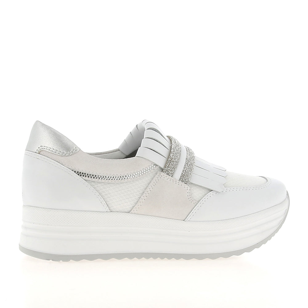 Slipon NeroGiardini Donna - Bianco