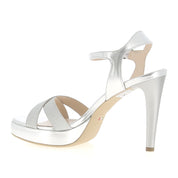 Sandalo NeroGiardini Donna - Argento