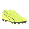 scarpa calcio puma vitoria fg ag jr ragazzo giallo 4850072