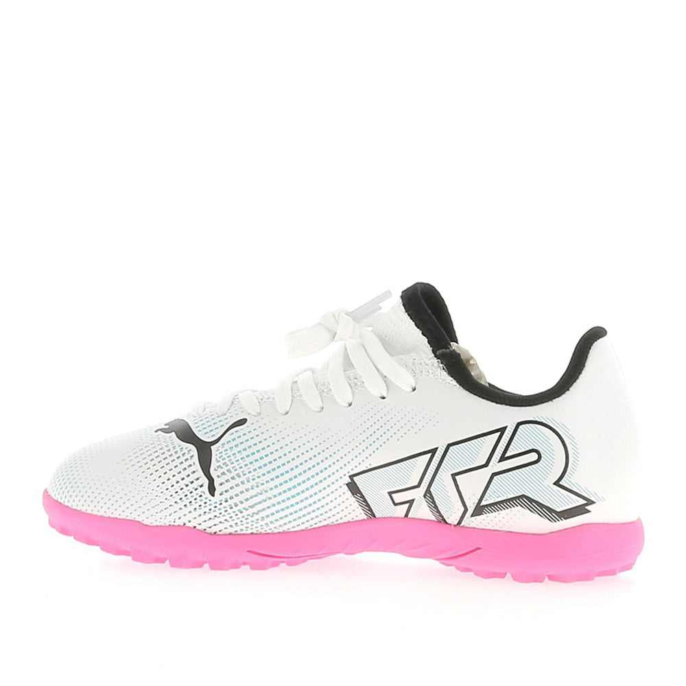 Scarpa Calcetto Puma Future 7 Play Tt jr Ragazzo - Bianco