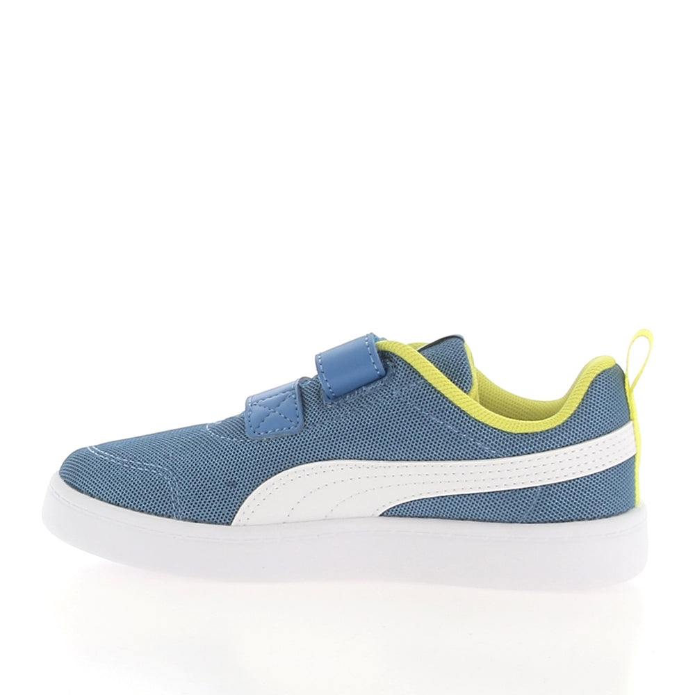 Sneakers Puma Courtflex V2 Mesh V ps Bambino - Celeste