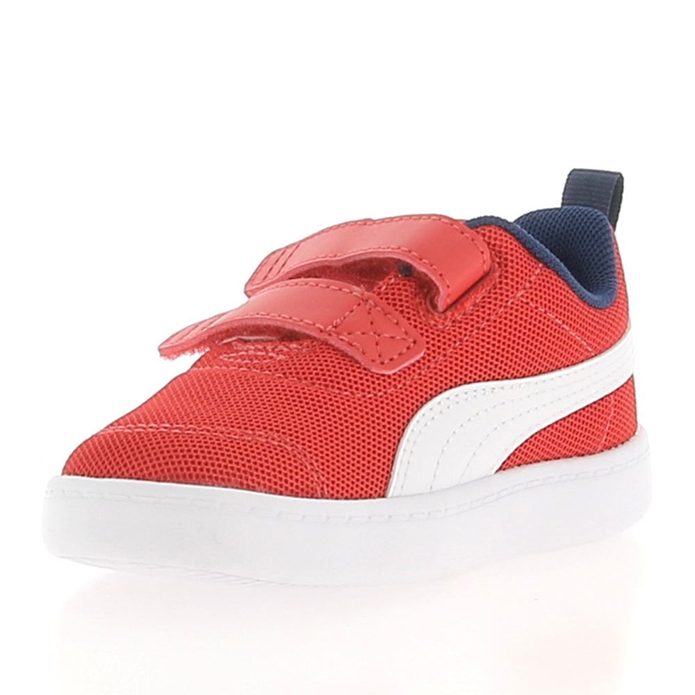 Sneakers Puma Courtflex V2 Mesh V Inf Unisex Bimbo - Rosso