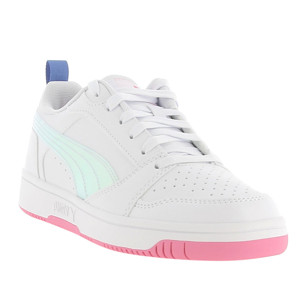 Sneakers Puma Rebound V6 Lo Deep Dive jr Ragazza - Bianco