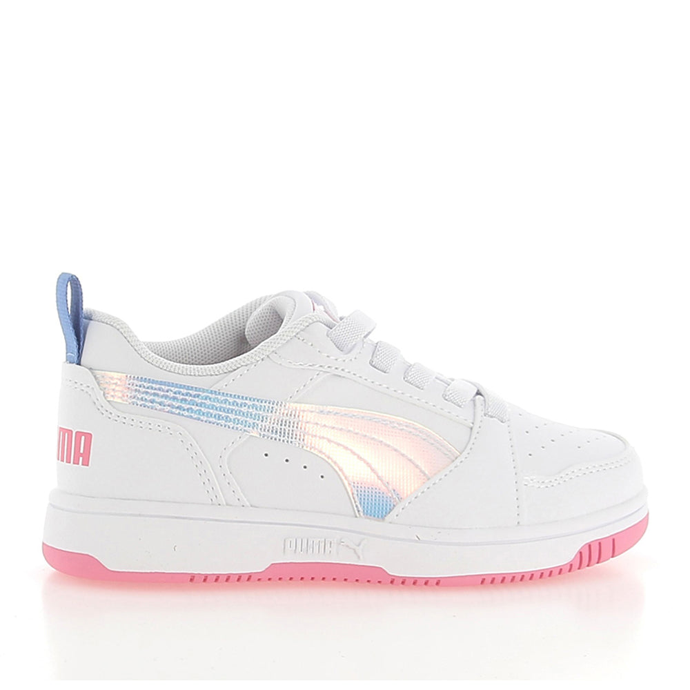 Sneakers Puma Rebound V6 Lo Deep Dive Ac ps Bambina - Bianco